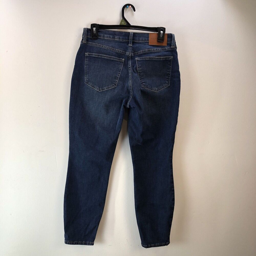 Lucky Brand Brooke Straight Blue Jeans Size 6 / 28 Women - Picture 4 of 14
